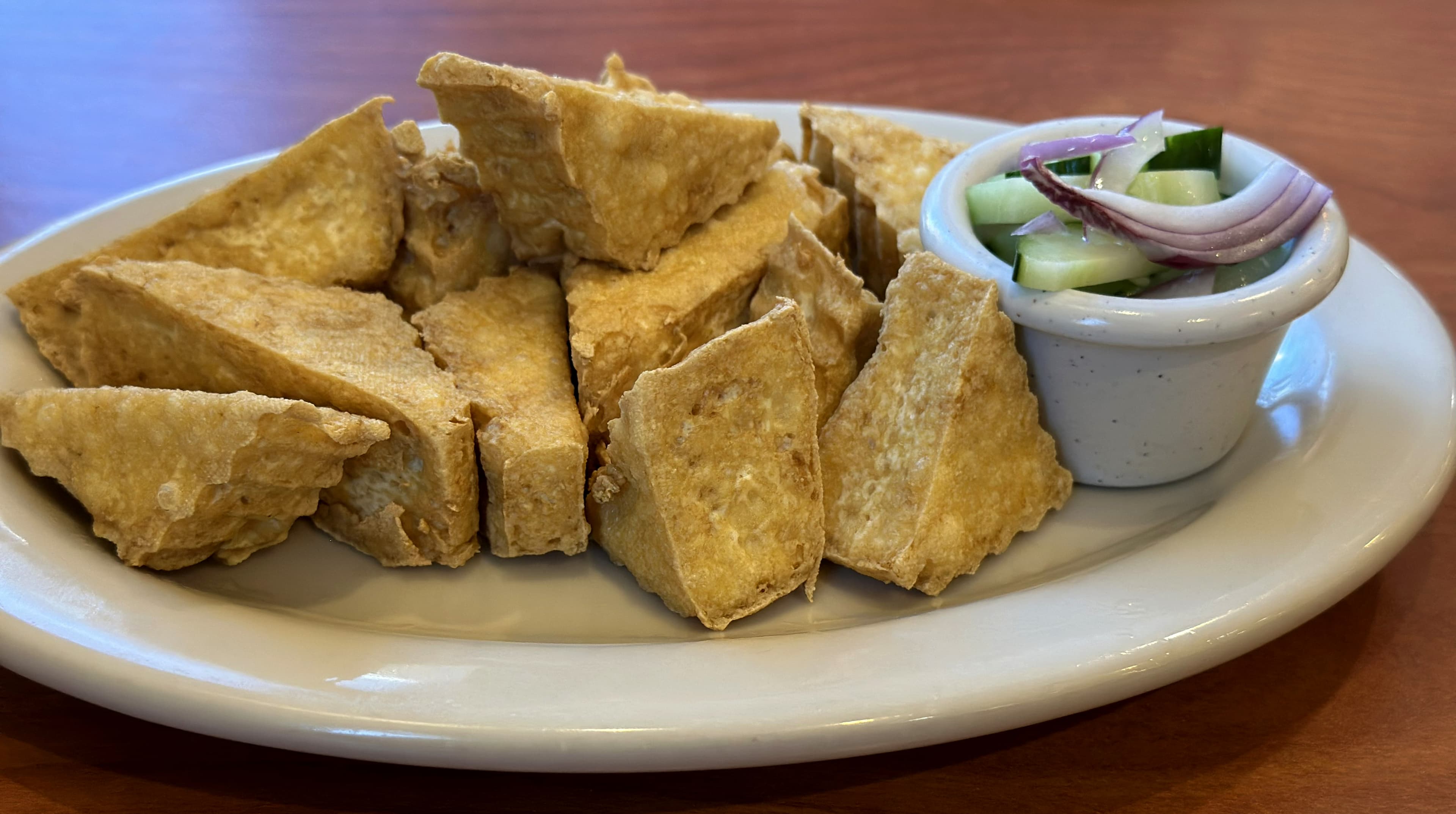 Fried tofu