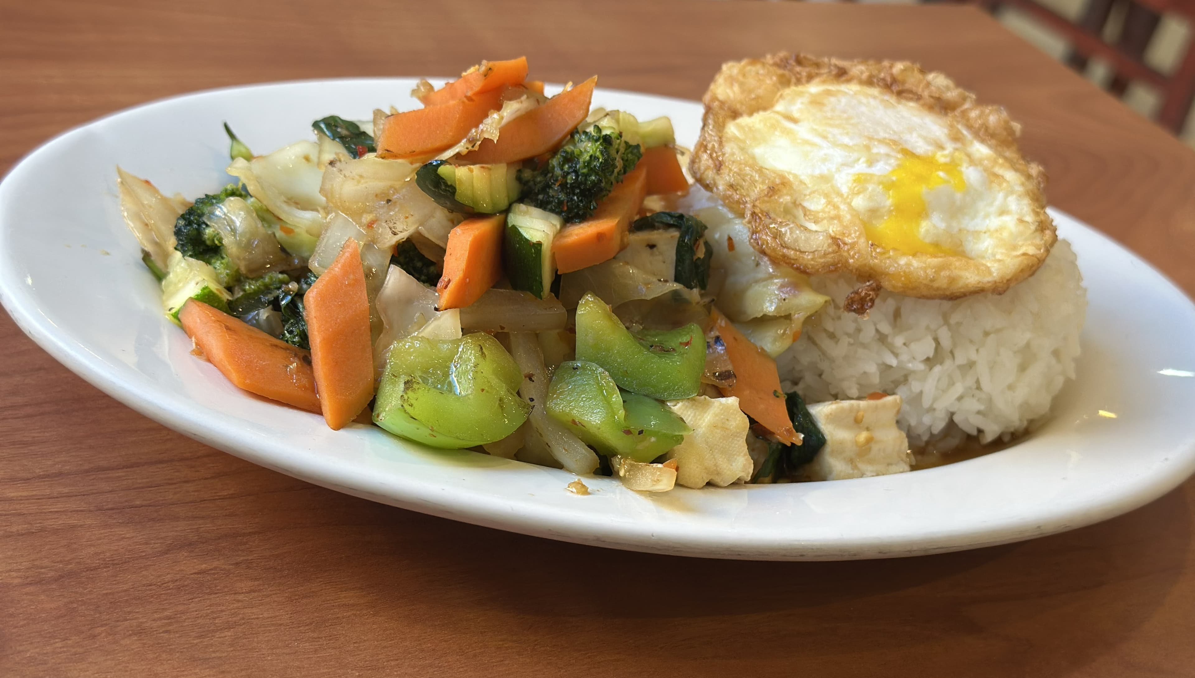 Pad Kra Pow Tofu